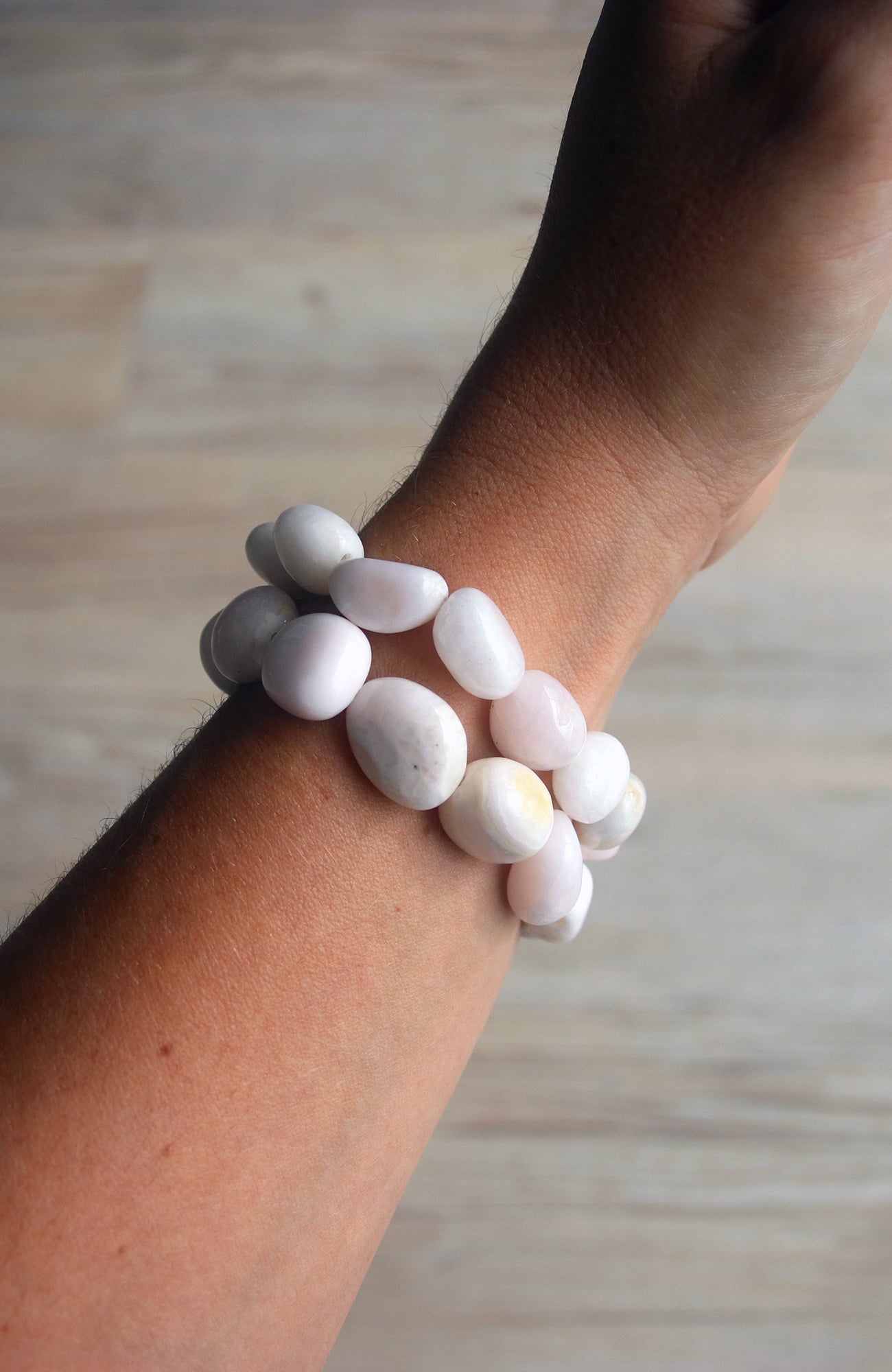 Mangano Calcite Tumbled Bracelet
